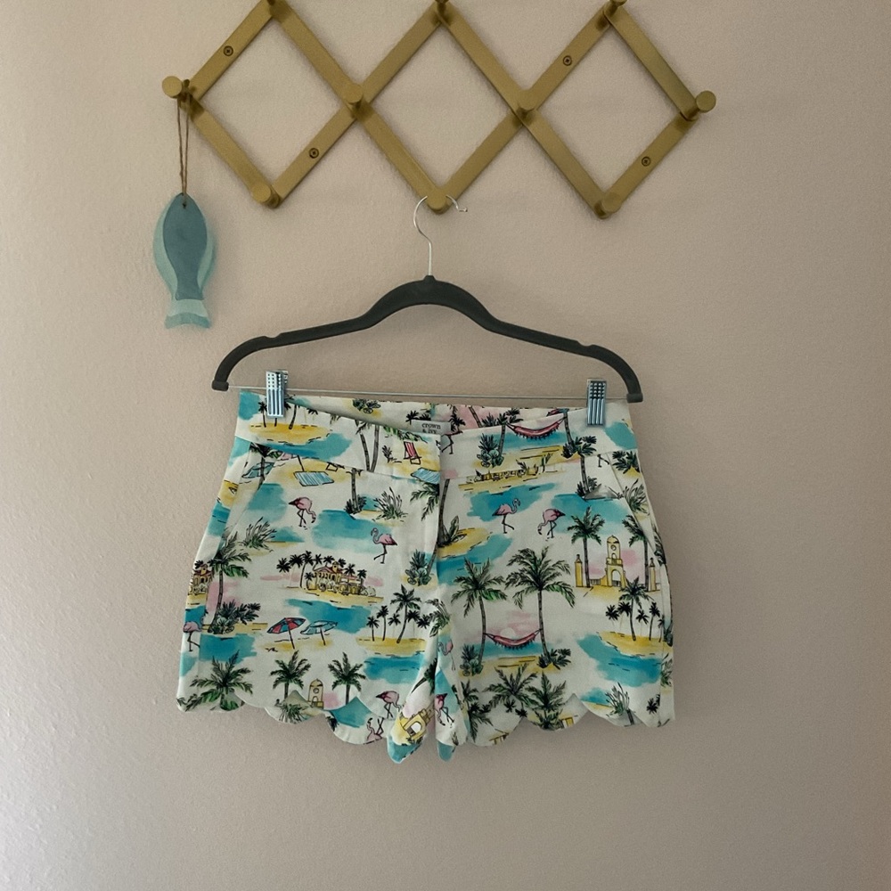 Crown & Ivy, Size 6, EUC, fun tropical beach print - Picture 2 of 5
